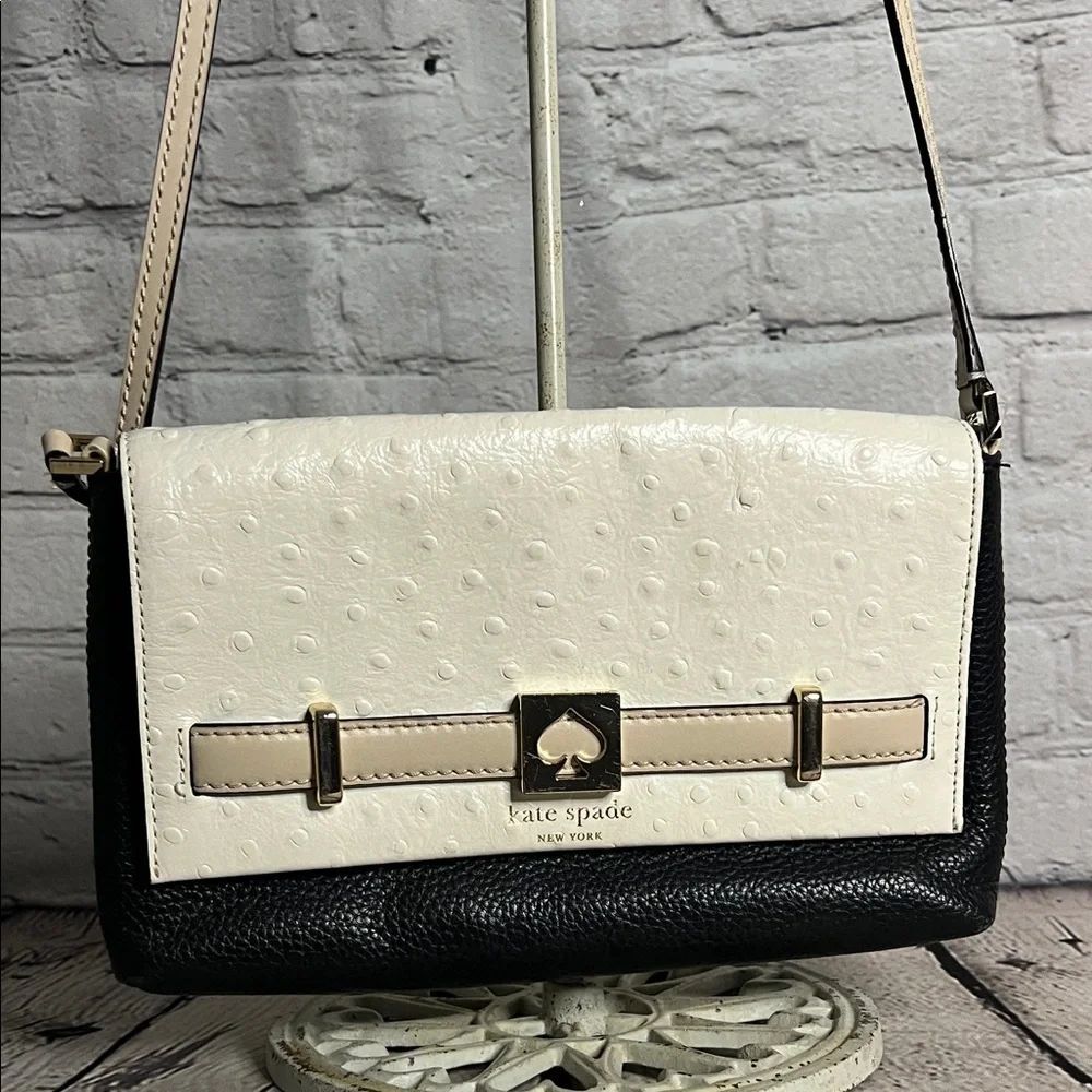 * Kate Spade Loula Houston Street Leather crossbody bag